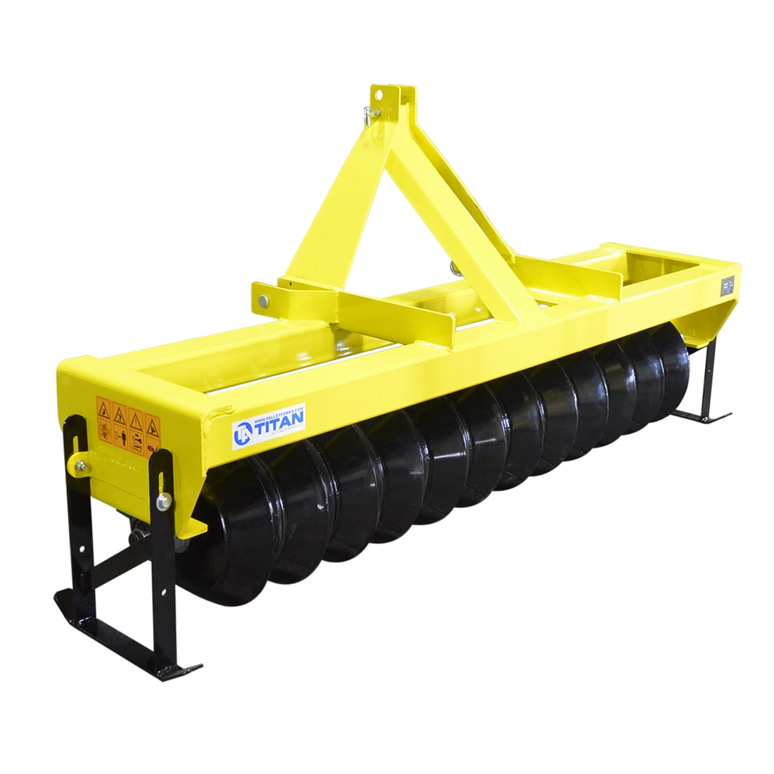Titan Attachments 3 Point 72in Cultipacker, Category 1 Tractors Quick