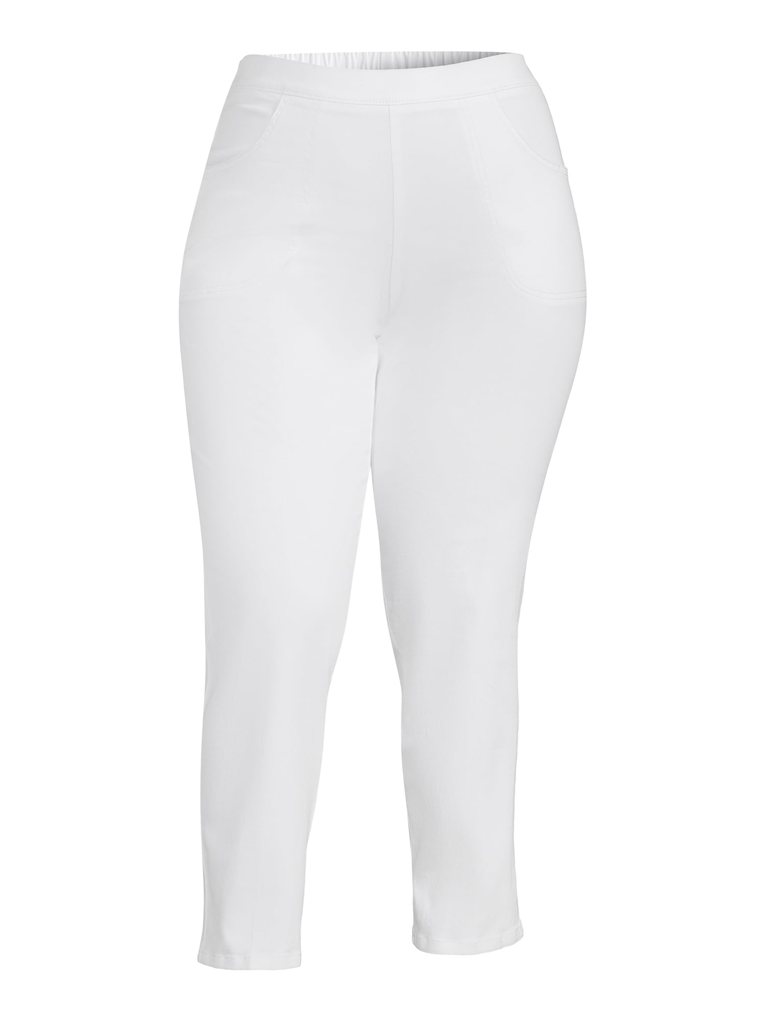 (3 pack) Just My Size Women's Plus 2 Pocket Pull-On Pant