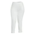 thumbnail image 3 of (3 pack) JMS Just My Size by Hanes Women's Plus Size 2 Pocket Pull On Pants, Single and 2 Pack, 3 of 7