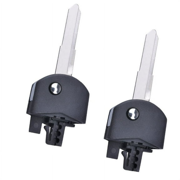 2 PACK KeylessOption Keyless Entry Remote Car Key Fob Uncut Flip Top Head Case Shell for 2004-2015 Mazda Vehicles