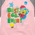thumbnail image 3 of SpongeBob Squarepants - Best Egg Ever - Toddler And Youth Girls Raglan Graphic T-Shirt, 3 of 6