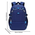 thumbnail image 5 of XIYNBAOK Office Backpack for Women Travel Backpack Women Tech Backpack College Students Big Back Mochila Pequeña Para Hombre Cloth Backpack Small, Blue One Size, 5 of 8