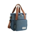 thumbnail image 2 of xaoyunyn Versatile Shoulder Crossbody Ice Bag Tote for Outdoor Picnics,Large Capacity Insulated Cooler Bag for Hot and Cold Retention,Stable and Scratch Proof with Handhold and Detachable Strap, 2 of 6