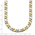 thumbnail image 2 of Stainless Steel Polished Yellow Ip Plated 6mm Infinity Link Necklace 24 Inch Pendant Necklace for Women, 2 of 2