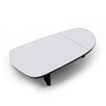 thumbnail image 2 of Front Left Side Rearview Mirror Glass W/ Heated For AUDI A3/S3 A4/S4 A5 A6 A8 Q3, 2 of 4
