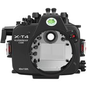 Seafrogs [40M/130FT] Underwater Camera Housing Waterproof Scuba Case for Fujifilm X-T4 Fuji xt4 w/Short Flat Port