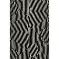 thumbnail image 1 of Momeni XANDEXAN-2BLK5376 5 ft. 3 in. x 7 ft. 6 in. Xander Machine Made Contemporary Rectangle Area Rug, Black, 1 of 1