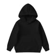 thumbnail image 5 of Vividxx Hoodies For Girls Kids Letter Print Long Sleeve Pullover Casual Hooded Sweatshirts Soft Outerwear Fashion Clothing 7-8 Years, 5 of 5