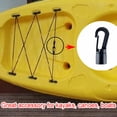 thumbnail image 3 of Mosiee Kayaking Self Fit Plastic Hooks For 5 To 8Mm Bungee / Elastic Shock Cord, 3 of 8