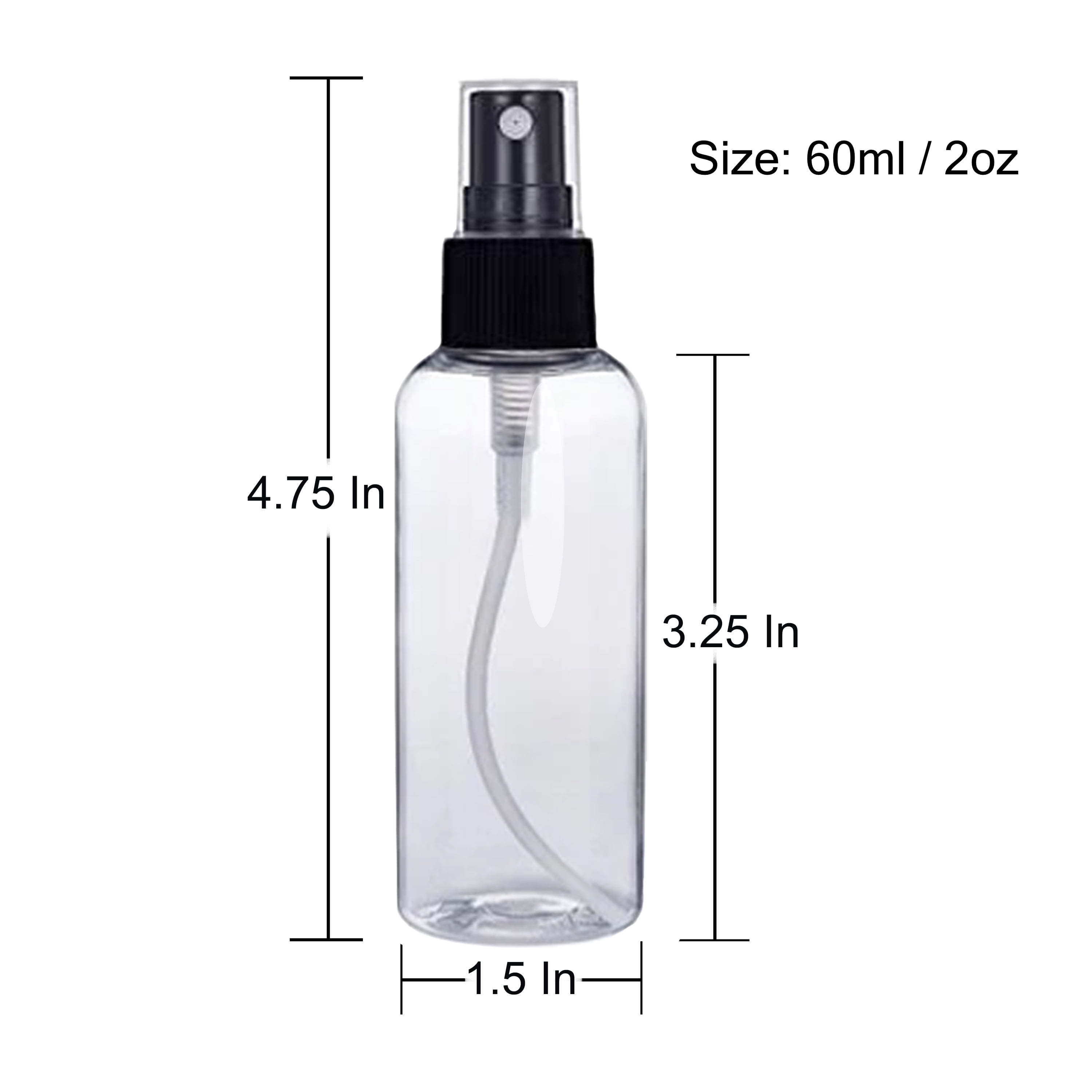 Spray Bottle Bags - Clear / 6 * 10