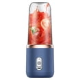 thumbnail image 1 of Licuadora exprimidora Methold 400ml 6 cuchillas USB recargable azul, 1 of 1