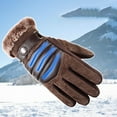thumbnail image 2 of Winter Gloves Warm Windproof Nonslip Touchscreen Work Gloves Motorcycle Gloves, 2 of 10