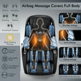 thumbnail image 2 of SL Track Full Body Zero Gravity Massage Chair with Voice Control Heat Foot Roller, 2 of 10