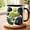 Black, variant on Personalized Pickleball Mug, Custom Pickleball Lover Drinkware, Faux 3D Effect