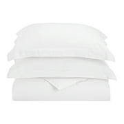 Impressions Westfall Solid Microfiber Duvet Cover Set