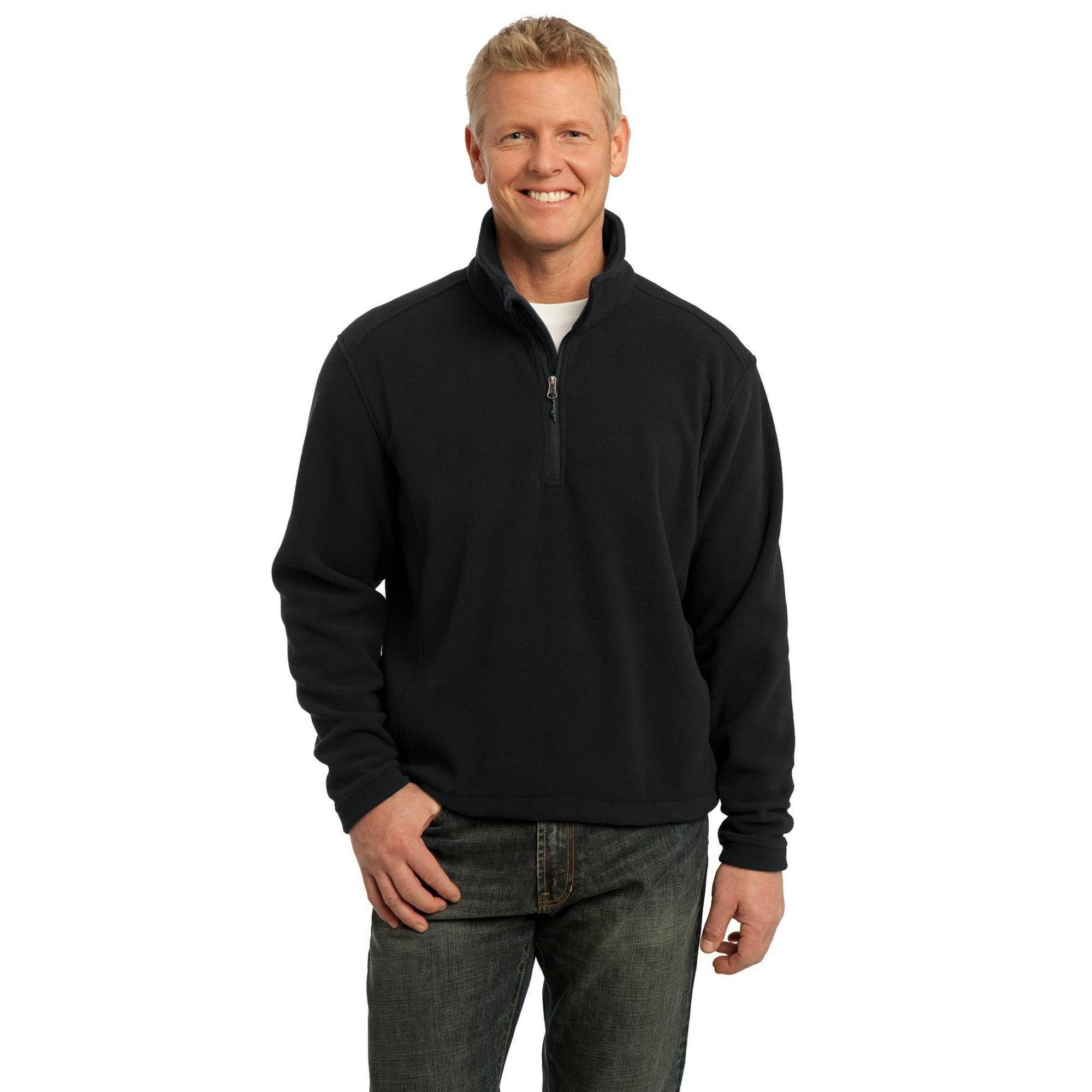 Port authority fleece pullover hot sale