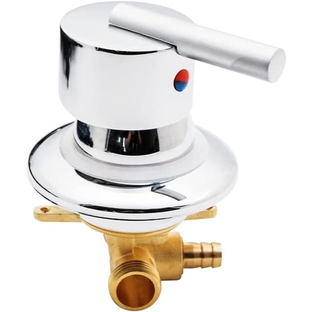 Shower Room Mixer Hot and Cold Water Mixing Valve G1/2" Mixer Shower Cabin Mixer