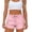 Pink, variant on LEKWK Running Shorts for Women with Liner High Waisted Drawstring Shorts with Zipper Pockets Quick Dry Slim Fit Comfy Workout Shorts for Summer Athletic Gym Yoga
