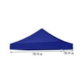 thumbnail image 3 of LHNFT Canopy Replacement Top, Canopy Tent for Commercial Instant Outdoor Portable Patio Lawns Gazebo Outside Camping Essentials, 79 Inch, 3 of 6