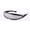 Black and white mercury, variant on Retro Sunglasses Fish Shaped Glasses with UV400 Protection Novelty Eyewear for Outdoor Sports Travel Stage Performance
