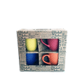thumbnail image 3 of Marcelle 4 Piecec 15oz Multi-Color Ceramic Coffee Mug Set, 3 of 3