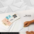 thumbnail image 5 of Birthday Card Assortment, 60 Count, 5 x 7 In, Assorted Greetings Inside, For Men Women And Kids, Includes Envelopes And Gold Stickers, 5 of 8