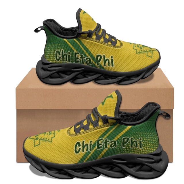 Zapatillas de deporte de diseño de la hermandad Chi Eta Phi, transpirables, resistentes al desgaste, planas, para correr, retro, para adultos y niños, ligeras, para baloncesto.