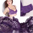 thumbnail image 6 of Women's Push Up Bra Floral Lace Comfort Padded Underwire Bra Lift Up Support Demi Bras, 6 of 10