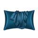 thumbnail image 2 of Funda de almohada de satén para cabello y piel, juego de 2 fundas de almohada de tamaño estándar y paquete de 2 fundas de almohada de satén suave (50,8 x 76,2 cm), 2 of 7