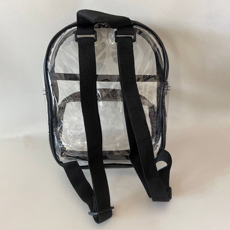 HMSHA Clear Mini Backpack Stadium Approved 8x2x10 Small  display picture 1