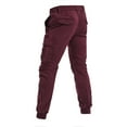 thumbnail image 7 of Pants for Men Fashion Casual Pure Color Outdoors Pocket Casual Pants Sweatpants Mens Sweatpants with Pockets, 7 of 7