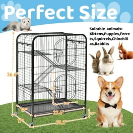 Marchioro Kevin 82 Cage for Small Animals 32.25 inches Blue Black Walmart