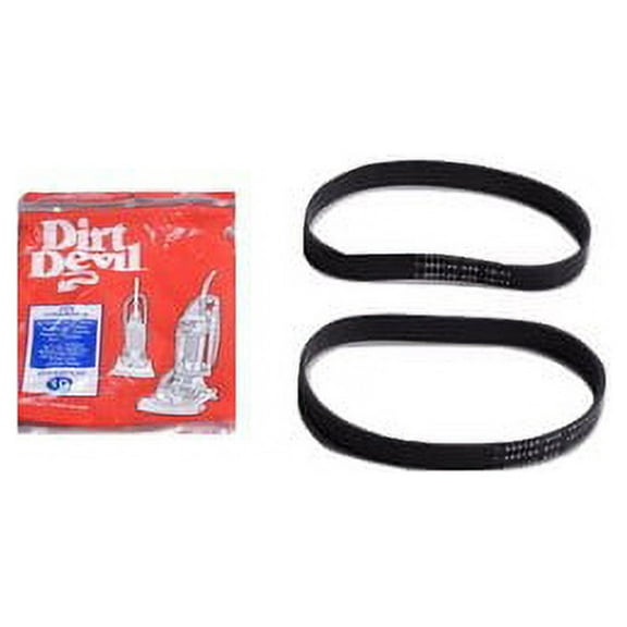 Dirt Devil Upright Style 10 Belts 2 Pk Part 3860140600