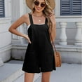 thumbnail image 5 of aidice Overalls for Women Summer Casual Loose Adjustable Strap Lightweight Shorts Jumpsuits with Pockets, 5 of 8