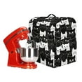 thumbnail image 3 of ZIATUBLES Kitchen Mixer Cover Comfort Kitchen Dust Cover for Stand Mixer Multi-Functional Waterproof Kitchen Mixer Accessories and Attachments for 4.5-5 Quart Standing Mixer, Doodle Cat, 3 of 7