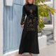 thumbnail image 4 of El amor bajó en Long Dress Vestido de mujer Vestidos de verano, 4 of 5