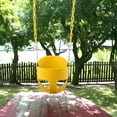 thumbnail image 3 of Celawork High Back Toddler Bucket Swing Seat with Coated Chains, Heavy Duty Kids Swing Seat Fully Assembled, Yellow, 3 of 7