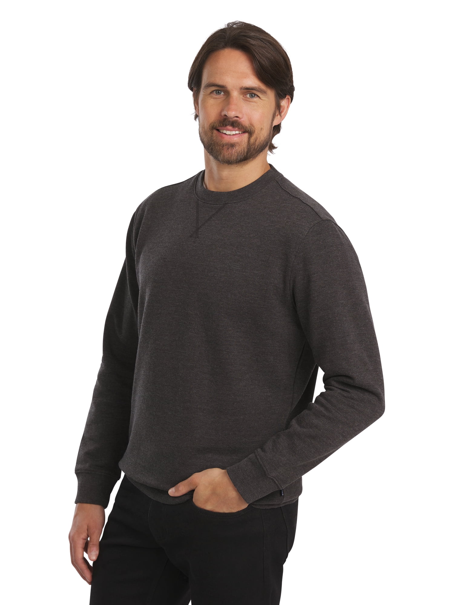 Chaps Men's & Big Men's Everyday Fleece Crewneck Sweatshirt, Sizes S-2XL