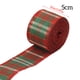 thumbnail image 4 of Advancent Cintas de Navidad Decoración de fiesta conveniente Clásico Exquisito Envoltura de lujo Accesorios decorativos para celebración Artesanía 1 Ancho 5cm Advancent HA060431-02, 4 of 6
