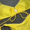thumbnail image 4 of Prolriy Bikini Sets for Women Swimsuit Women's Bikini Beachwear Fashion Split Summer Swimwear Print Swimwears Tankinis Set Womens Swimsuits Yellow S, 4 of 5