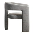 thumbnail image 4 of Comfortable Armchair Soft Grey Living Room Chair Modern Accent Chair, 4 of 9