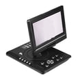 thumbnail image 4 of Lecteur Dvd Mobile Portable de 9,8 Pouces avec Mini Télé, Lecteur Hd, Batterie Rechargeable Intégrée, Prise en Charge Carte SD/port USB/DVD, Écran Haute Résolution, 4 of 6