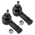 thumbnail image 4 of BOXI 2x Front Inner Tie Rod Ends + 2x Front Outer Tie Rod Ends Kit Fit for Hyundai Santa Fe 2001 2002 2003 2004 2005 2006 Fits Front Driver and Passenger Sides | Replaces EV80619 ES3616, 4 of 7