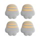 thumbnail image 3 of 4 protectores de esquinas con diseño de huellas de patas para bebés y niños C, 3 of 9