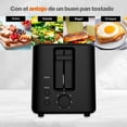 thumbnail image 4 of MasterChef by Hukën | Tostador de Pan | Ranura Extra Grande | Para 2 rebanadas | 7 niveles de tostado | 750 W | Función Recalentar y Descongelar | (Reacondicionado), 4 of 5