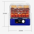 thumbnail image 2 of Generic 5 Trays Food Dehydrator Automatic Power Off Food Dehydrator Adjustable Intelligent Food Dehydrator for Jerky Meat Herbs Fruit Dryer Machine with Digital Timer and Temperature Control, 2 of 8
