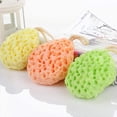 thumbnail image 3 of Juego de 3 Esponjas de Baño Corporal, Suave Fibra Natural, Textura de Panal, Exfoliante, Limpieza Corporal, para Adultos y Niños brillar Electrónica, 3 of 5