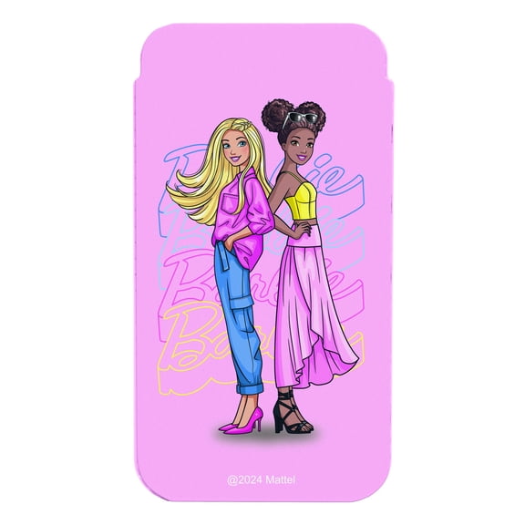 Lexibook Barbie Pocket Calculator, Solar & Cover, 8-Digit, Pink