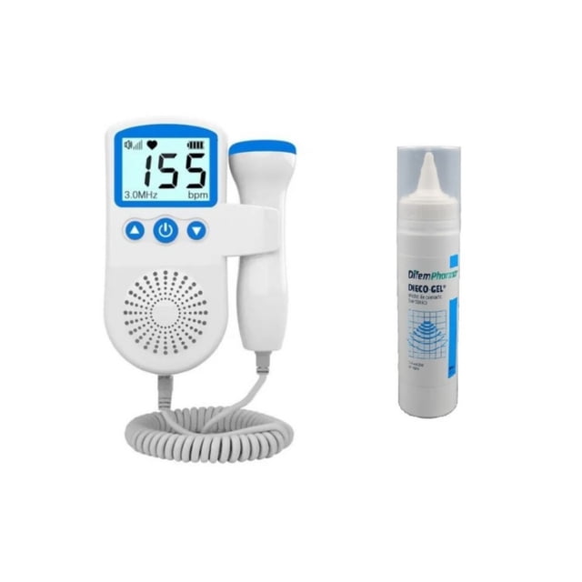 Monitor Doppler Ultrasound Blue + Gel Primeras Pestañas