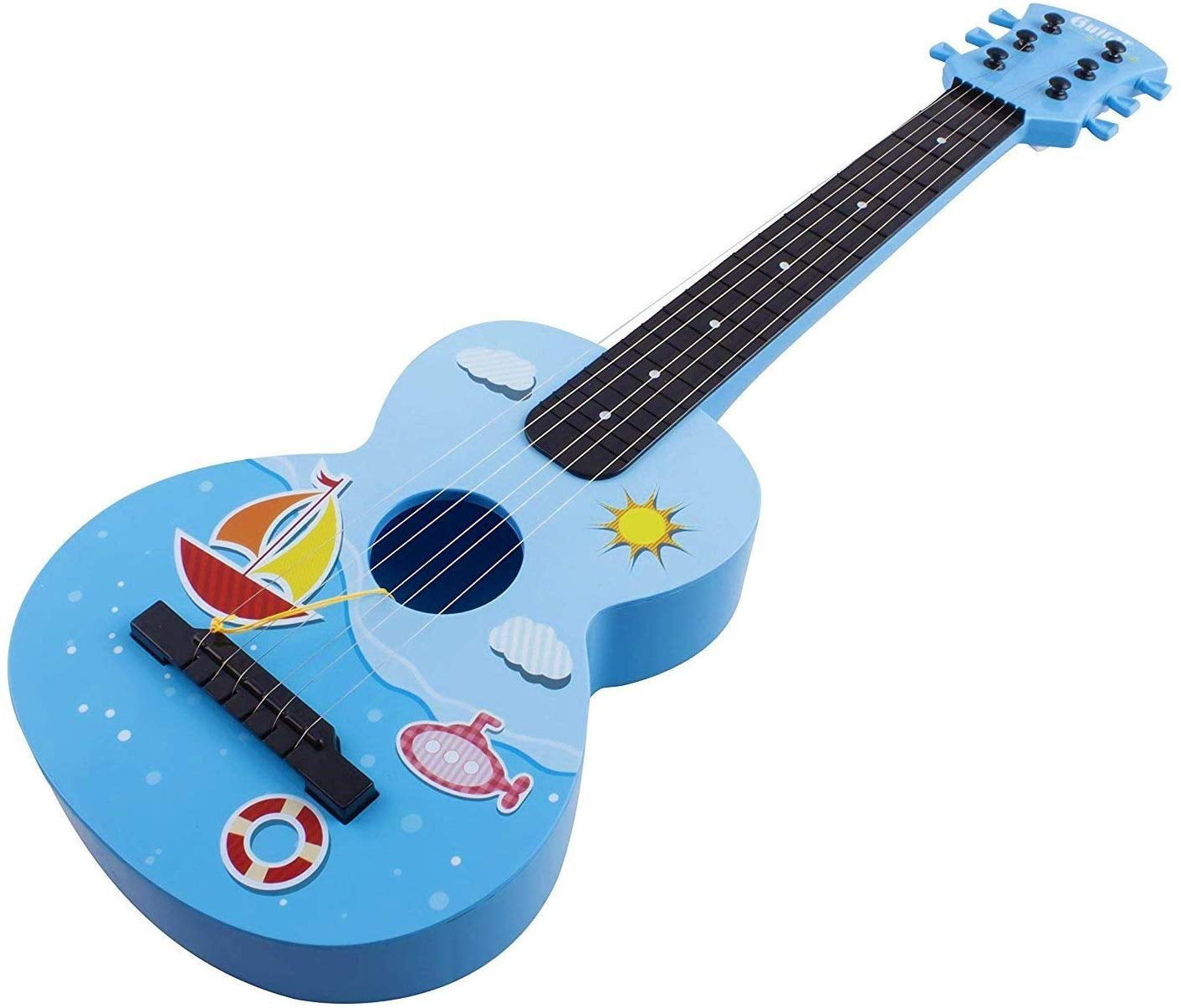 A TO Z KIDS ROCK STAR 67cm GUITAR WITH METAL STRINGS